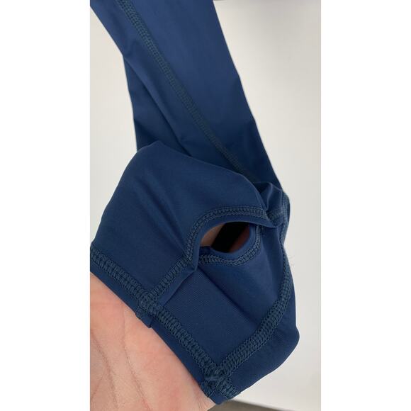 BloqUV Womens Crop Top 4001 Size Large Midnight Blue UPF 50+ Sun Protection New - Picture 8 of 9